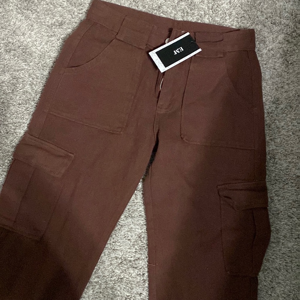 Brown cargo pants from EMMIOL